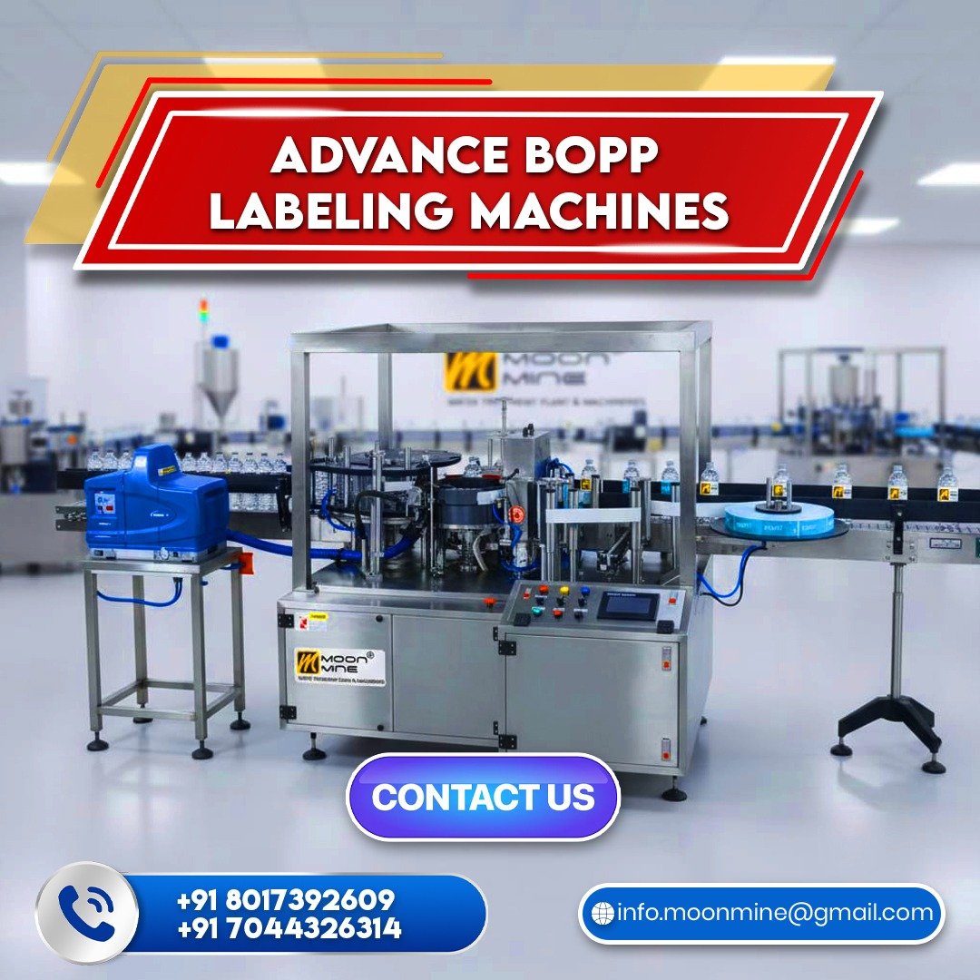 BOPP Sticker Labelling Machine