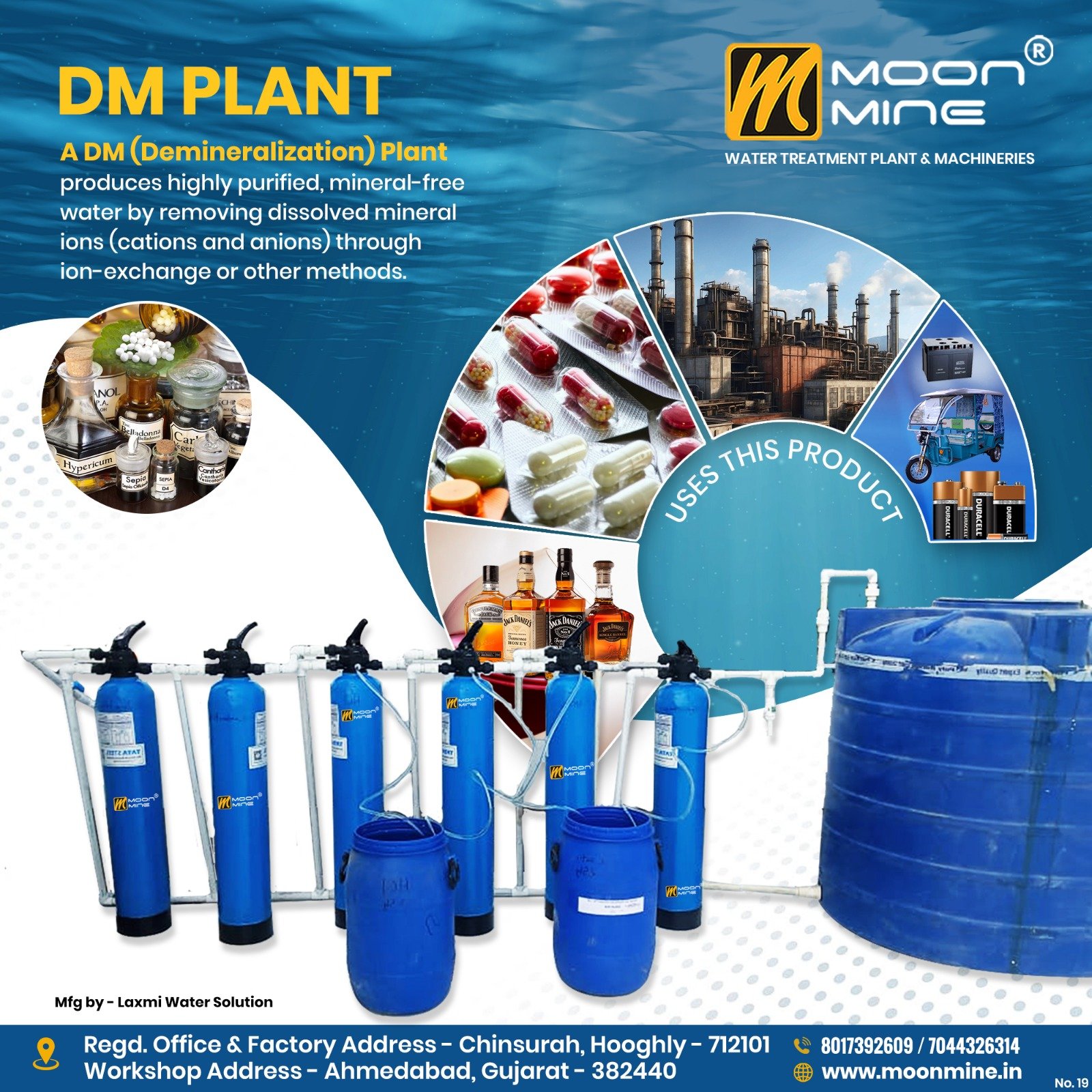 DM Water 2000 Ltr Per One Charge